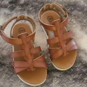 Girls Sandals - size 7 - velcro closure